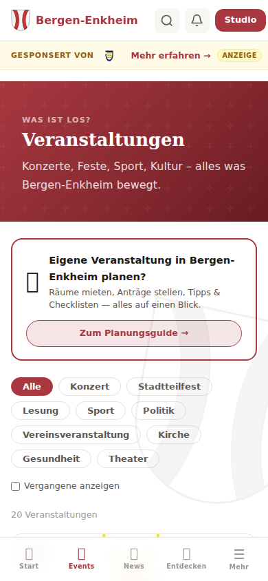 Veranstaltungen